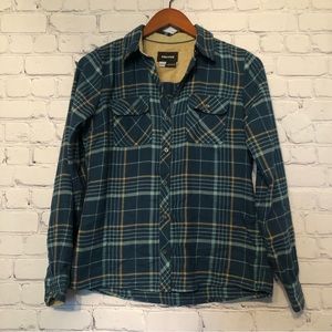 Marmot Bridget Flannel Shirt Size Small